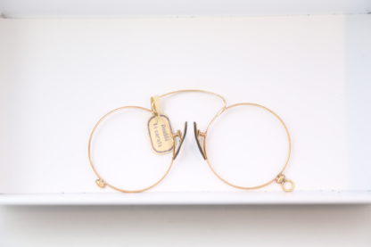 pince-nez rond fusioni