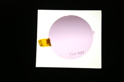 polycarbonate B6 Ø 74 mauve 65% flash miroir