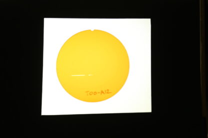 CR39 rave orange 57% B6 Ø70