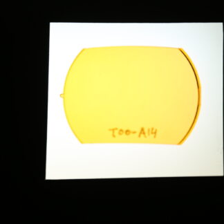 polycarbonate B8 Ø85/60 jauneorange 35%